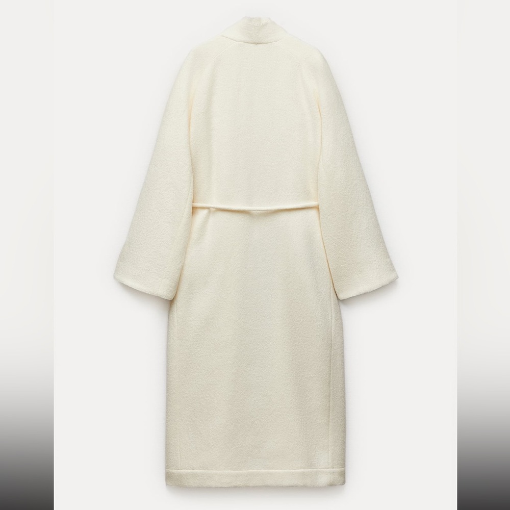 NWT Manteco Wool Coat ZW Collection - Picture 7 of 12